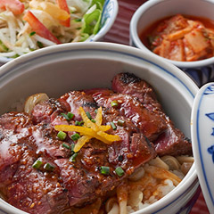 さがり丼ランチ