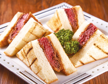 カツサンド（牛サガリ）