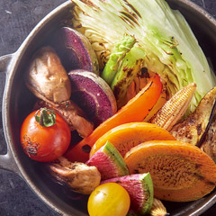 旬焼き野菜盛り合わせ